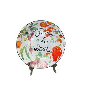 Certified International Julie Paton Melanzana Pasta Serving Bowl Gusto Di Italia